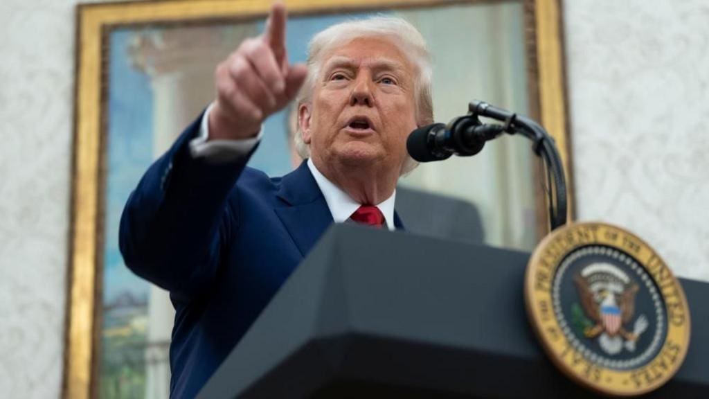Trump’s tariffs can stay in place while court hears appeal
